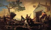 Fight at the New Inn Francisco Goya